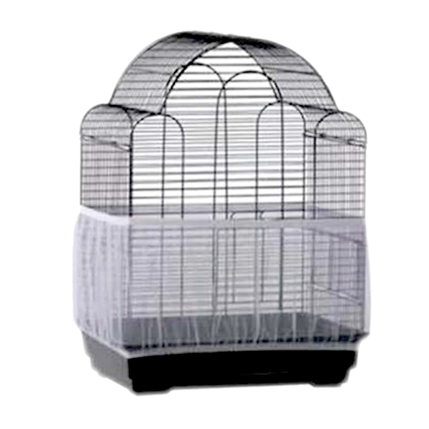 Behogar 17/20/33CM Height Soft Ventilated Mesh Pet Bird Cage