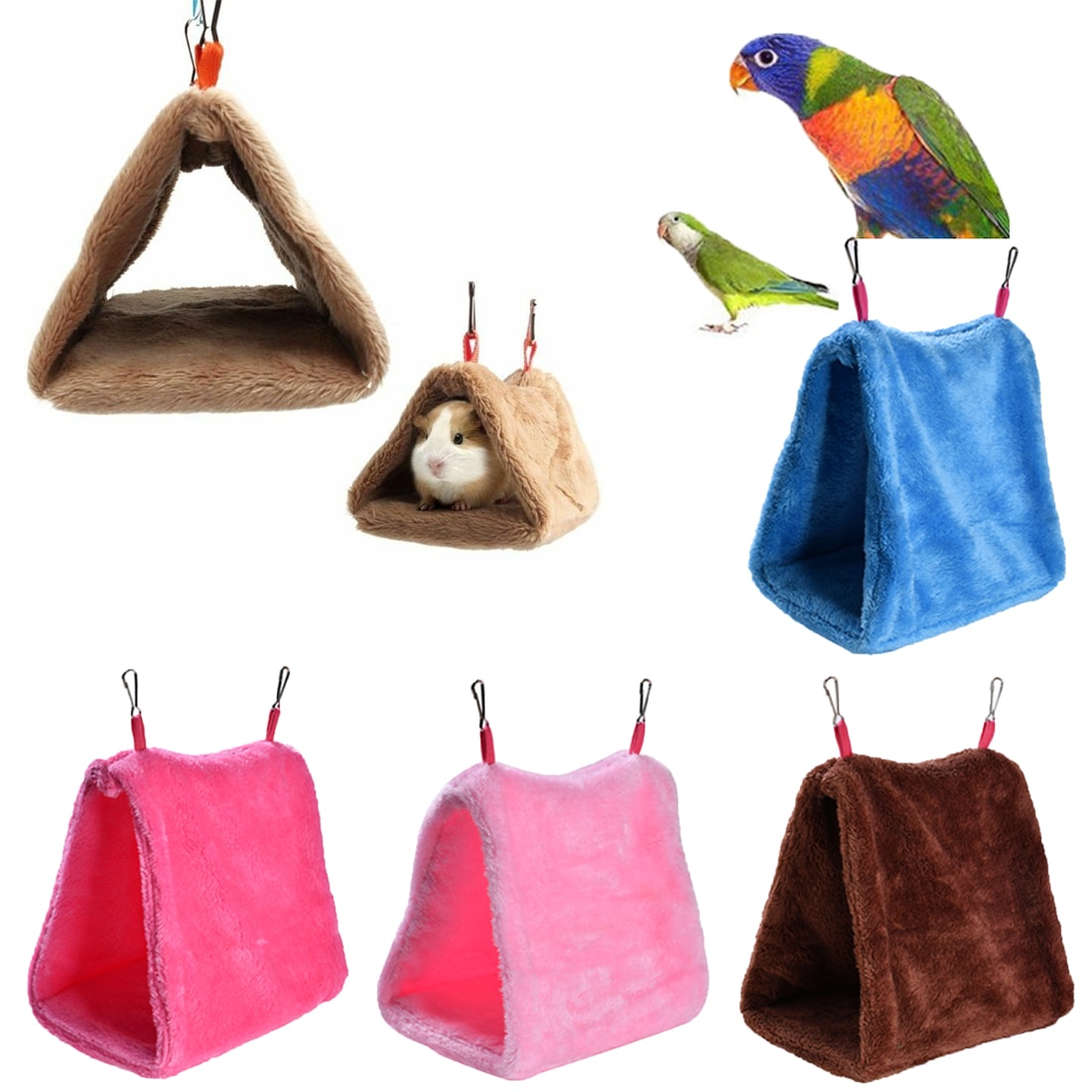 Pet Bird Parrot Parakeet Budgie Warm Hammock Cage