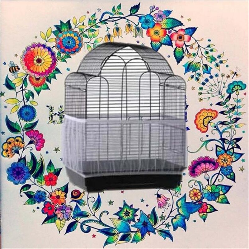 Nylon Mesh Bird Cage Cover