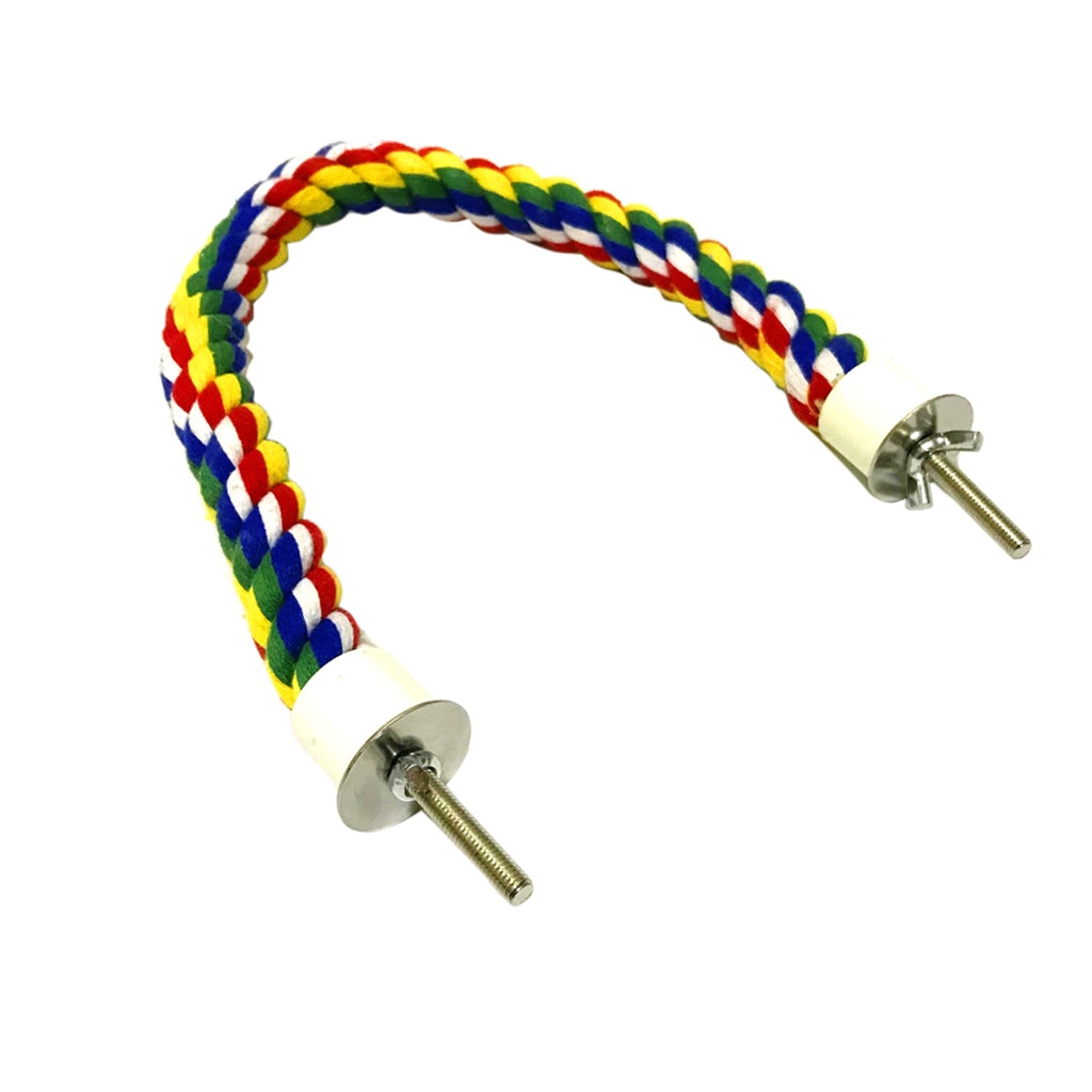 New Bird Toys Hanging Multicolor Rope Toys