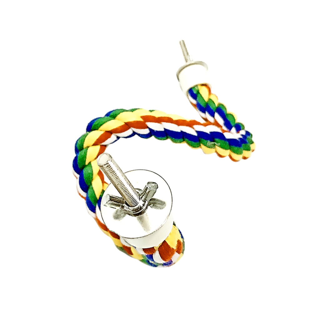 New Bird Toys Hanging Multicolor Rope Toys