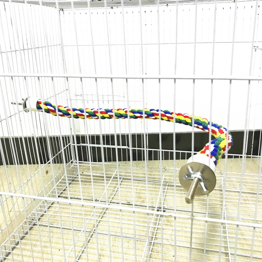 New Bird Toys Hanging Multicolor Rope Toys