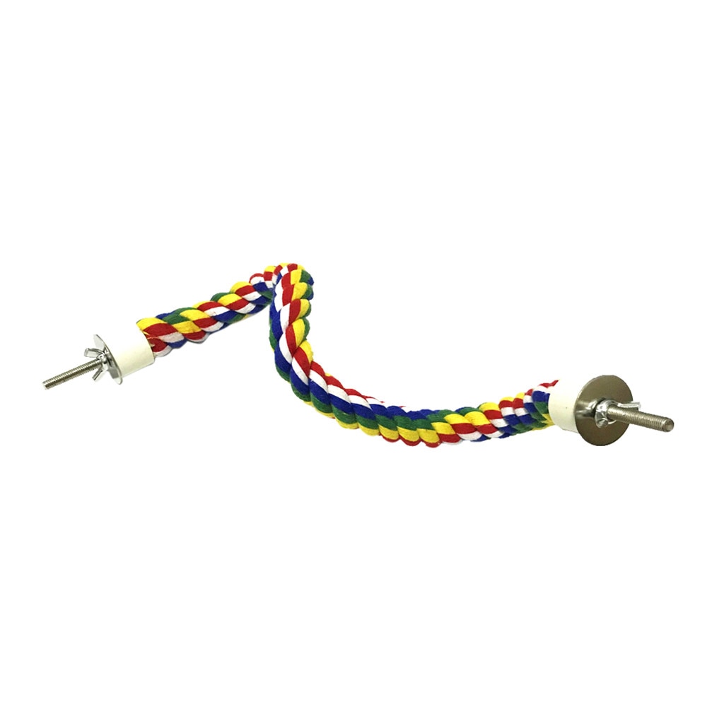 New Bird Toys Hanging Multicolor Rope Toys