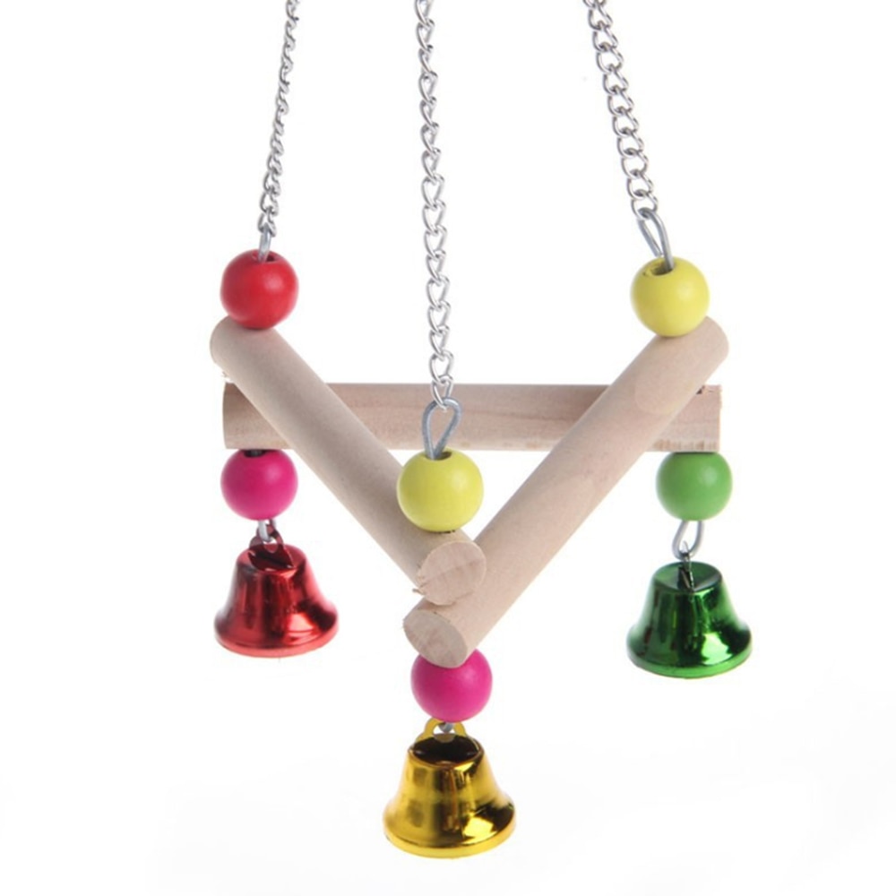 1PC Pet Bird Hanging Swing Toy