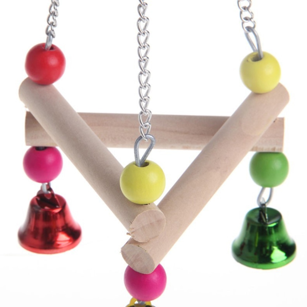 1PC Pet Bird Hanging Swing Toy