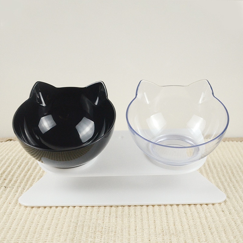 Cat Double Bowl Cat