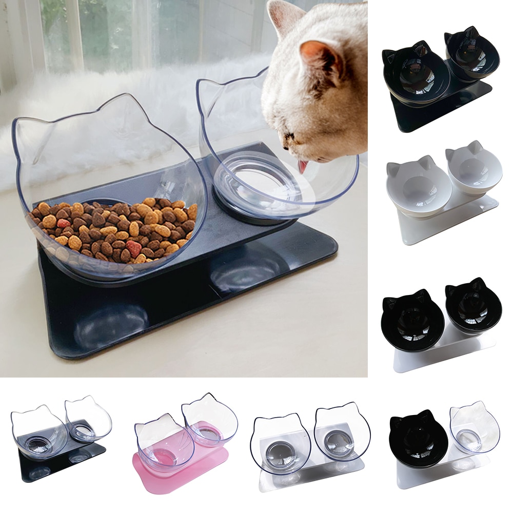 Non-slip Double Cat Bowl