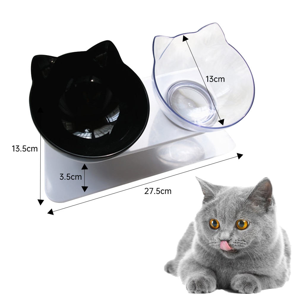 Non-slip Double Cat Bowl