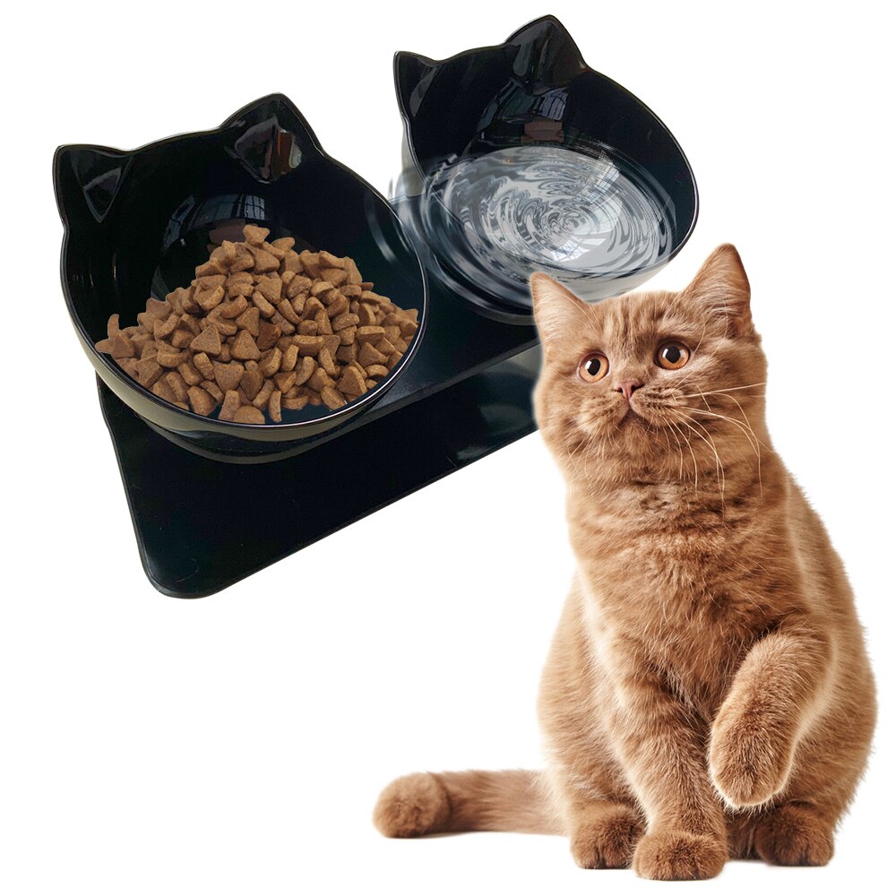 Non-slip Double Cat Bowl