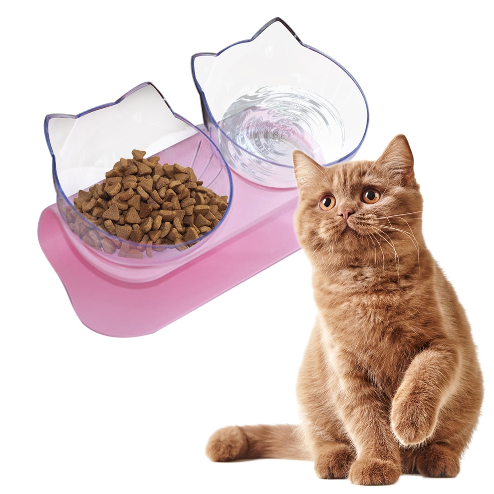 Non-slip Double Cat Bowl