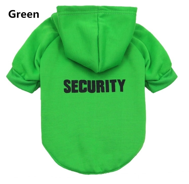 Security Cat Clothes Pet Cat