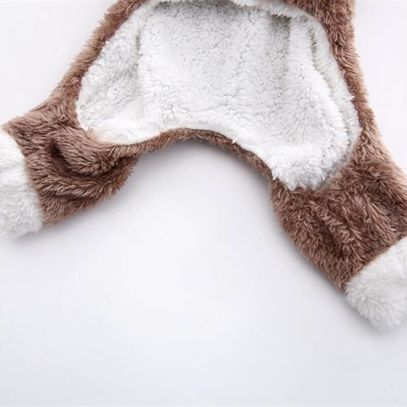 Winter Cat Clothes Warm Fleece Pet Costume