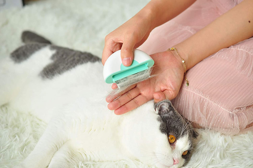 Cat Hair Brush Shedding Cat Massage Comb