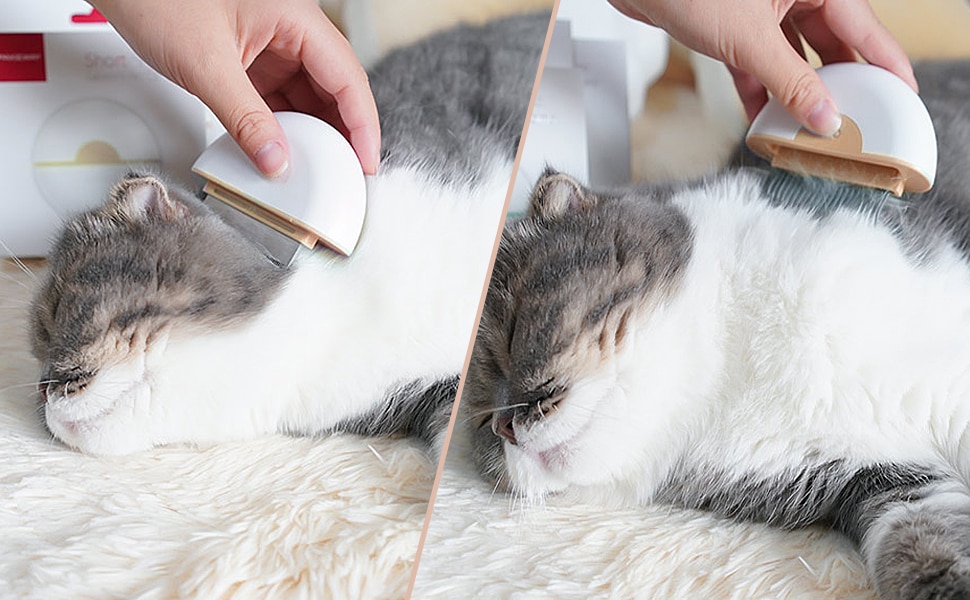 Cat Hair Brush Shedding Cat Massage Comb