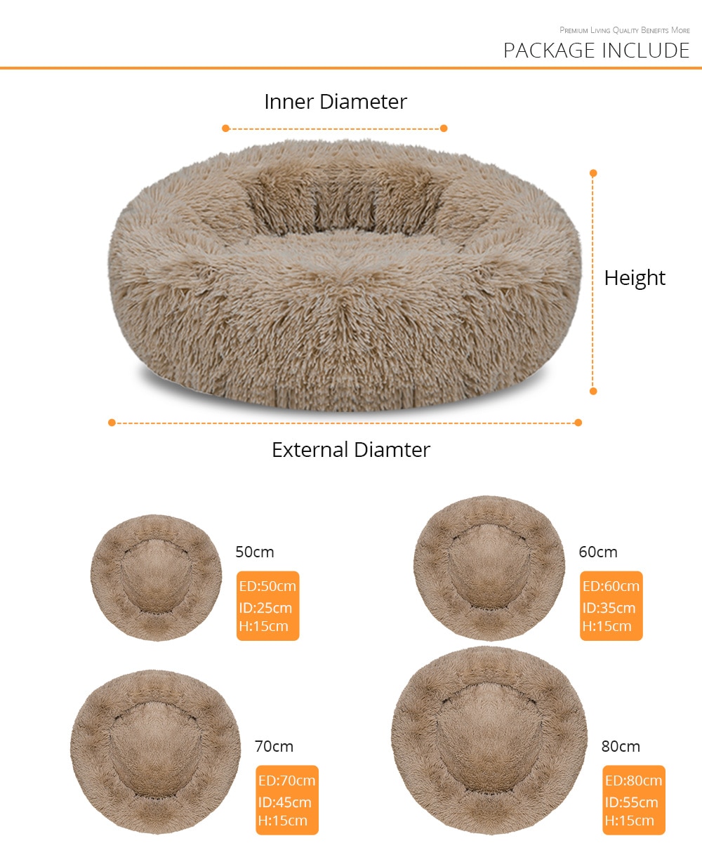 DEKO Super Soft Pet Dog Beds