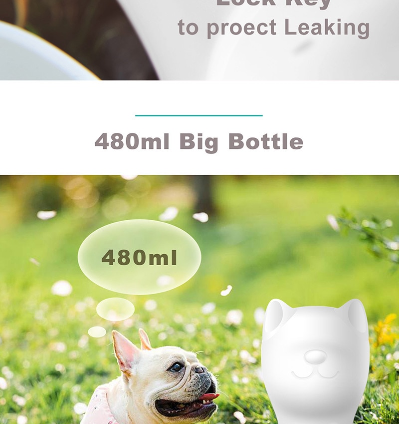 Portable Pet Dog Water Bottle