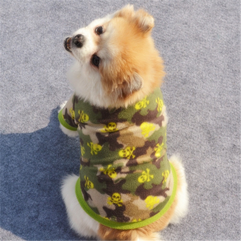 Warm Fleece Pet Dog Clothes