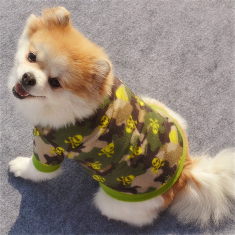 Warm Fleece Pet Dog Clothes