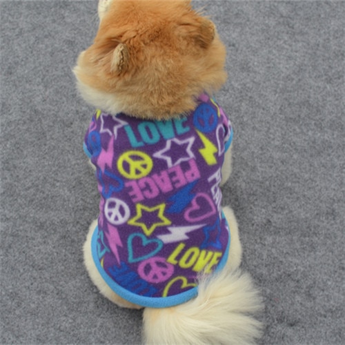 Warm Fleece Pet Dog Clothes