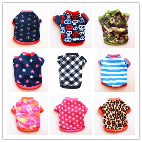 Warm Fleece Pet Dog Clothes