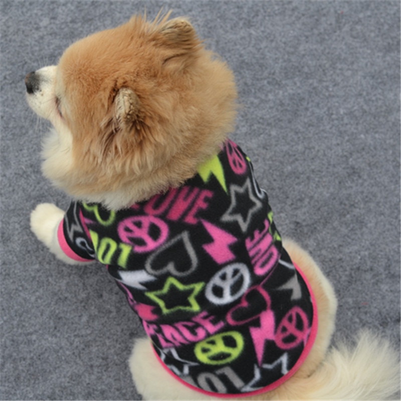 Warm Fleece Pet Dog Clothes