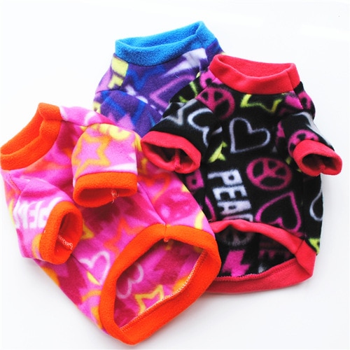 Warm Fleece Pet Dog Clothes