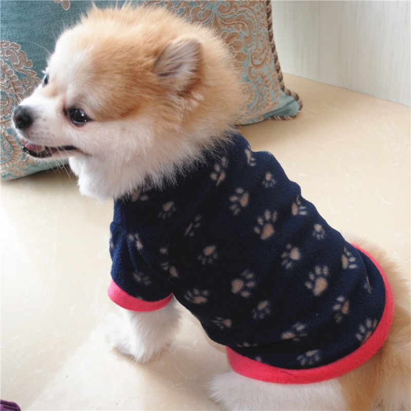 Warm Fleece Pet Dog Clothes