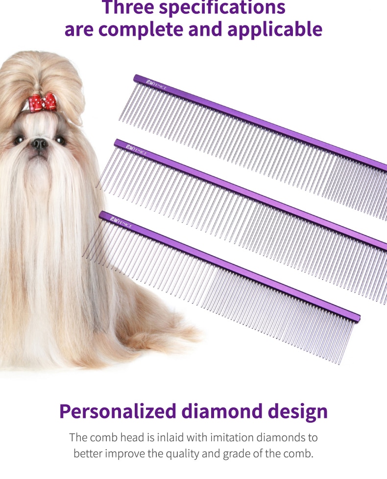 Fenice Pet Grooming Comb for Dog