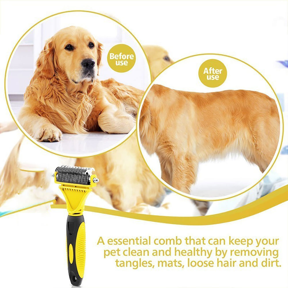 Pet Dog Dematting Comb