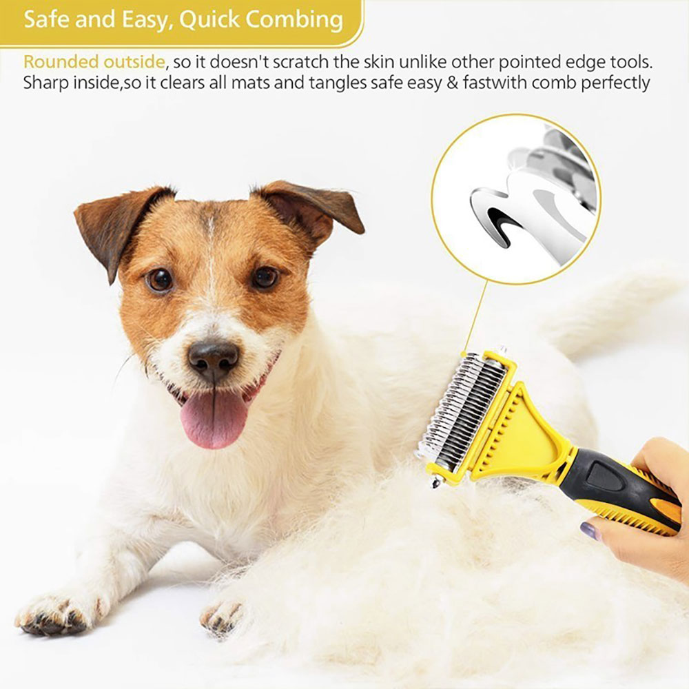 Pet Dog Dematting Comb