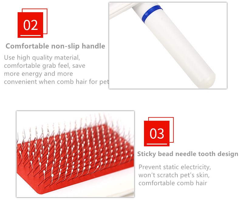 Pet Dog Hair Removal Needle Combs