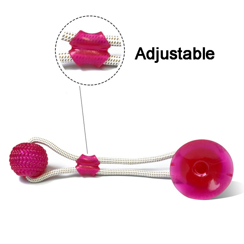 Dog Interactive Suction Cup Push TPR Ball Toys