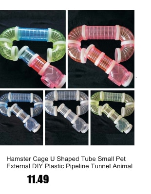 Portable Plastic Mini Hamster Cage Mice Nest