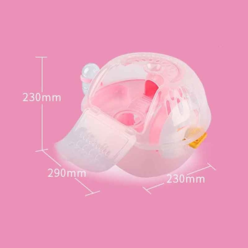 Portable Plastic Mini Hamster Cage Mice Nest