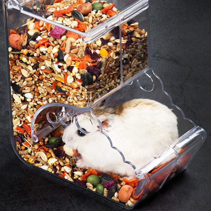 Hot Acrylic Hamster Food Feeder