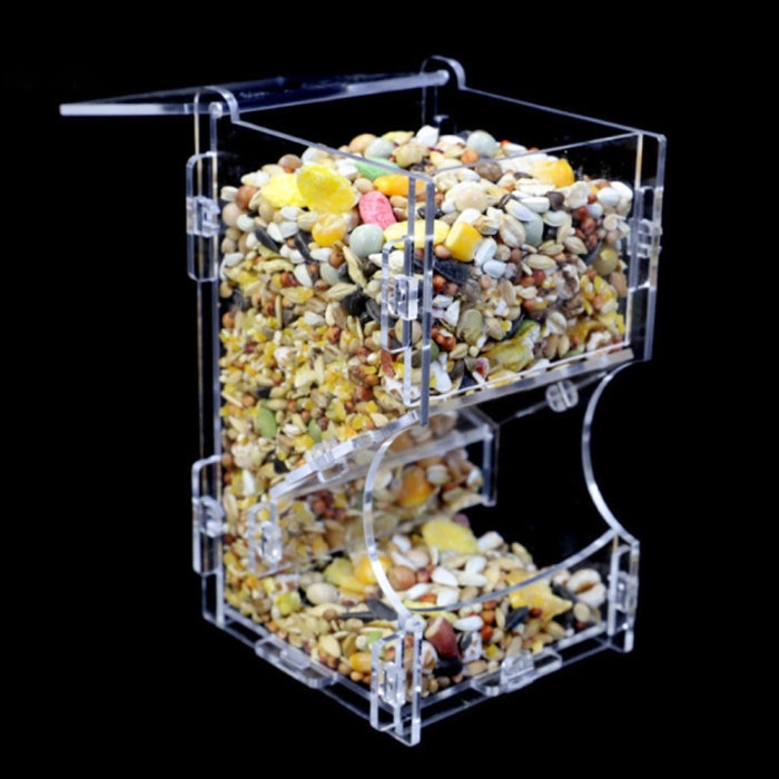 Hot Acrylic Hamster Food Feeder