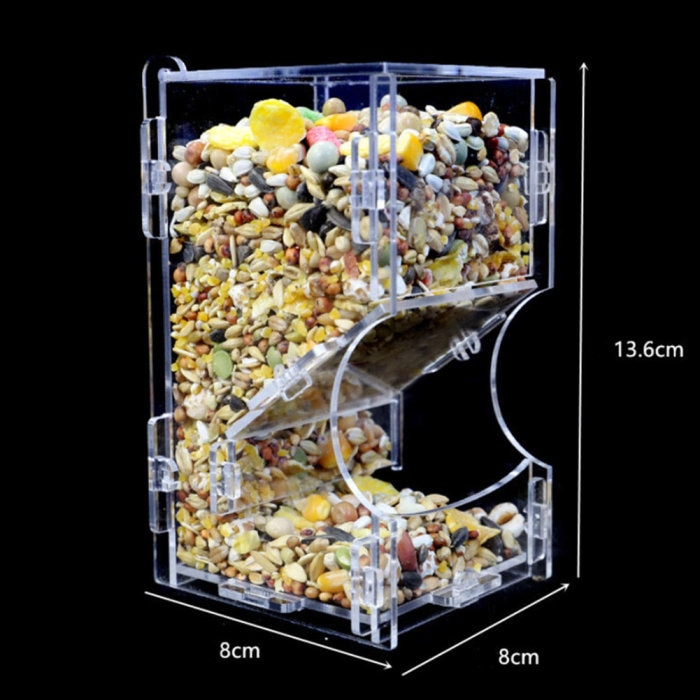 Hot Acrylic Hamster Food Feeder