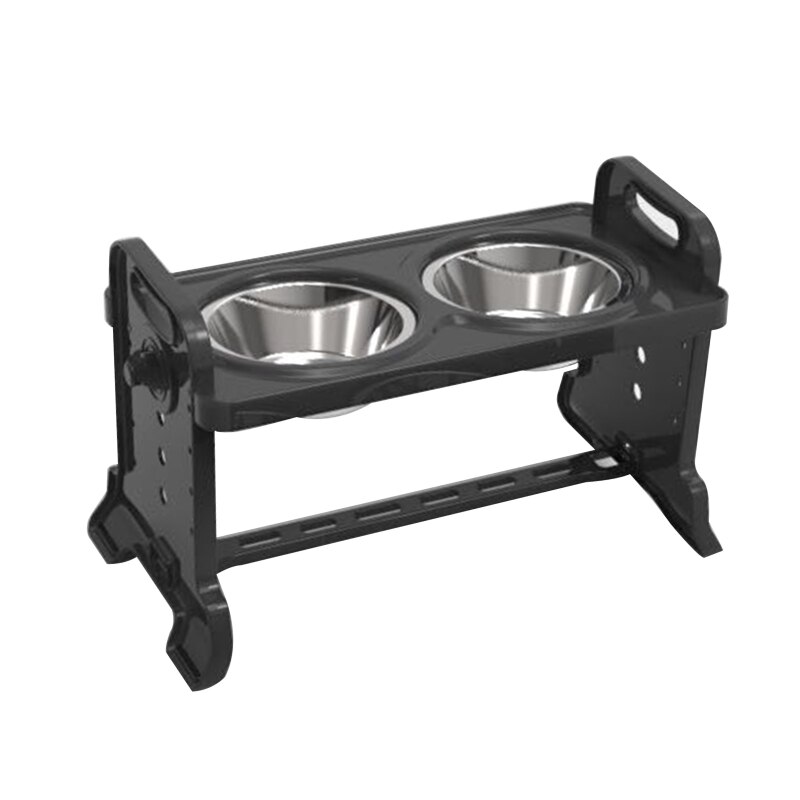 Anti-Slip Elevated Double Dog Bowls