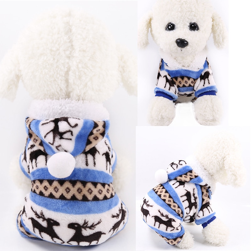 Soft Warm Pet Dog Jumpsuits Clothing for Dogs