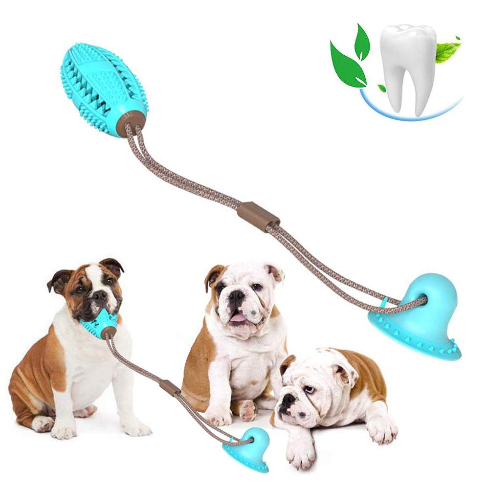 Pet Dog Toys Silicon Suction Cup Tug dog toy